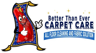 better than ever carpet care logo